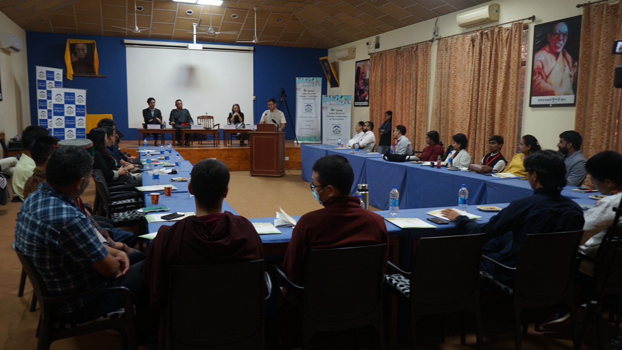 [Mr. Tenzin Lekshay, Additional Secretary of the Department of Information and International Relations and official spokesperson of CTA gave the concluding remarks. He pointed out that it is high time India takes Tibet seriously academically and needs more scholarship on Tibetan studies] 